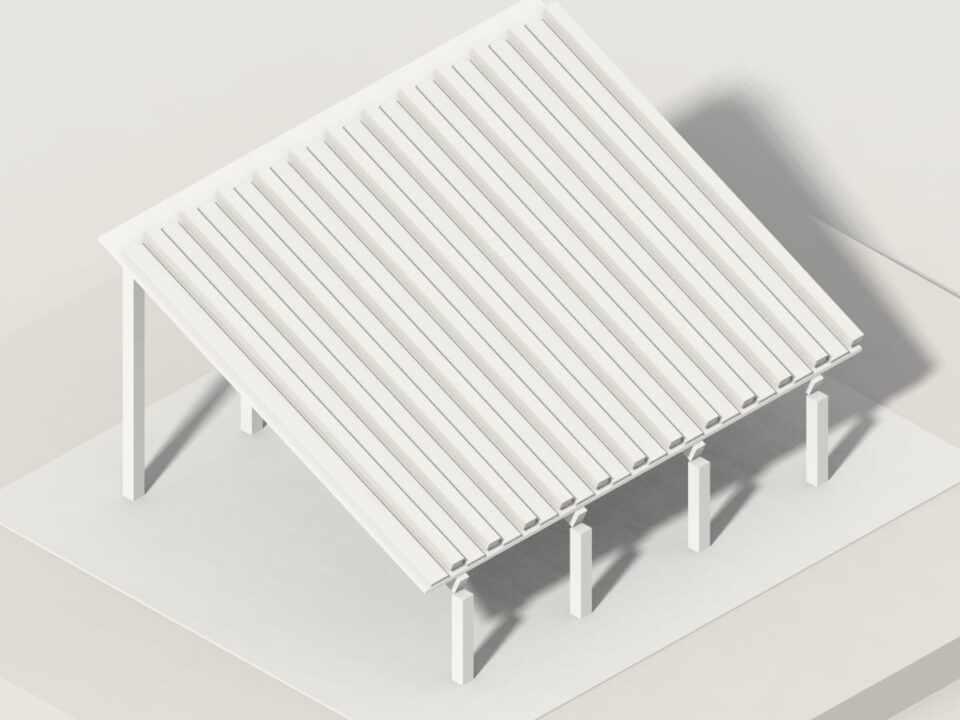 Falda in coppi su orditura in legno — Lattoneria Brambilla