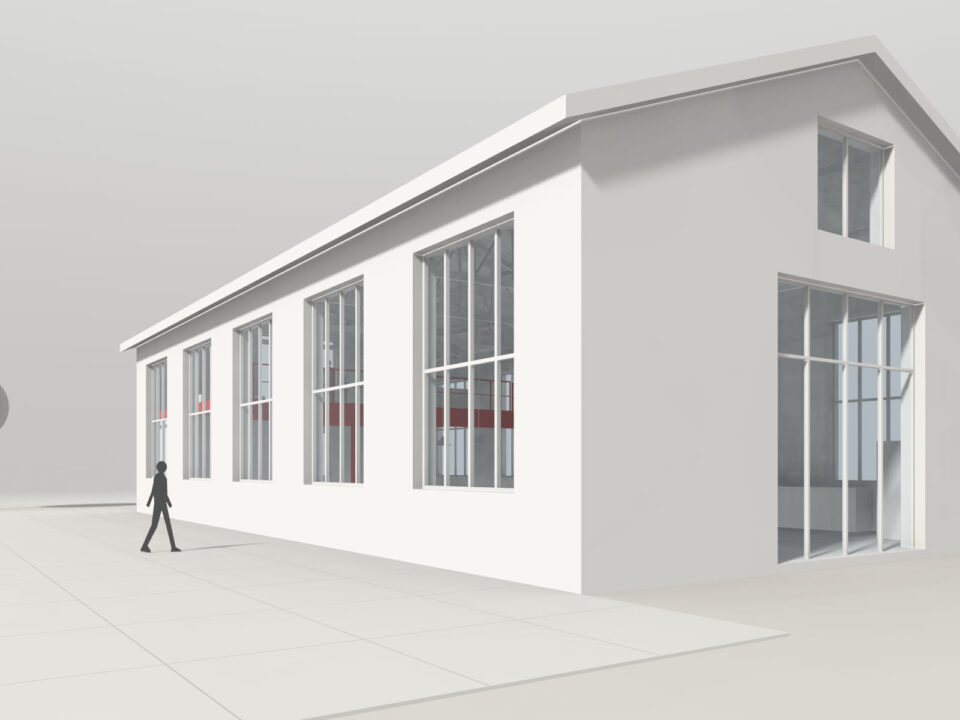 Vista ad altezza d'occhio — Loft in una ex officina